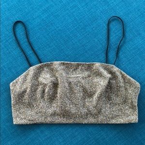 Glitter Bandeau with Straps